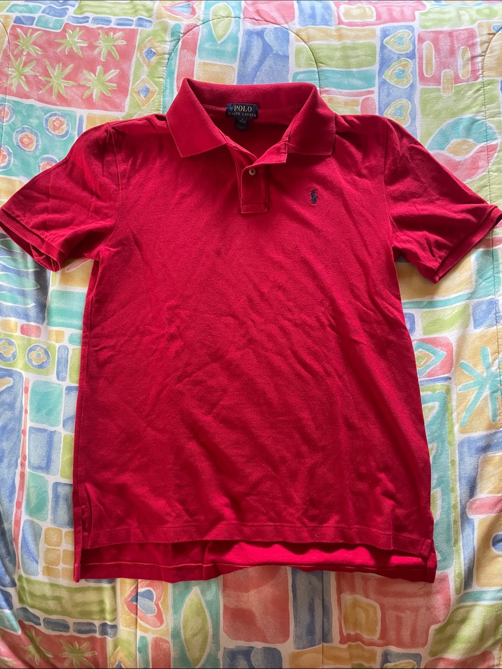 Polo by Ralph Lauren Red Short Sleeve Polo Shirt